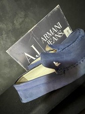 Mocassini Armani Jeans TAGLIA 45 BLU