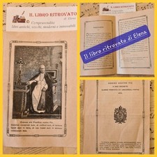 Santino Pieghevole Preghiera Card. Capecelatro Per Pontefice PIO X raro