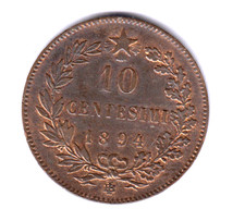 Italia centesimi - italia, 10