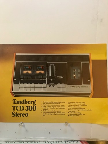 Tandberg tcd 300 cassette tape - tandberg,