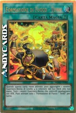 FORMAZIONE DI FUOCO - TENKI • (Fire Formation) • Rara Oro Premium • MGED IT042