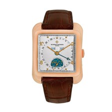 VACHERON CONSTANTIN oro rosa 18 carati 35 mm Toledo 1952 calendario fasi lunari 47300