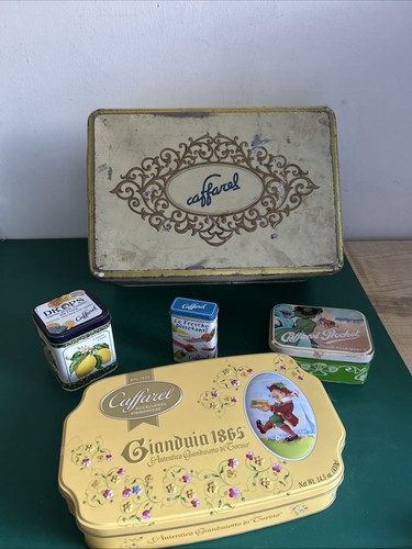 Lotto scatole latta - di,