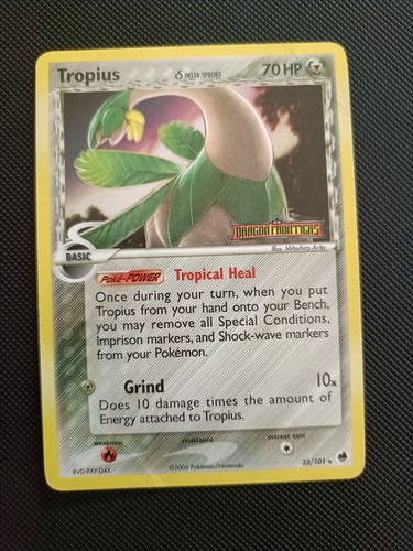 Lotto carte pokemon tropius - pokemon,