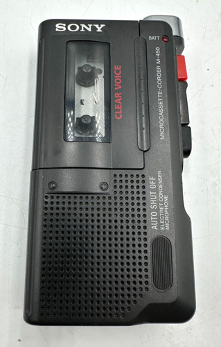 Sony microcassette corder - microcassette,
