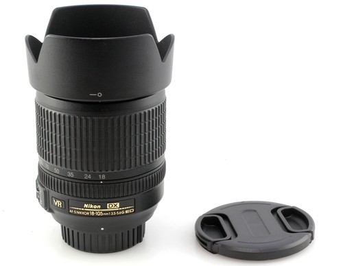 Nikkor 105mm 5 - 18-105mm, f3.5-5.6