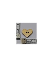 Set 2 Pezzi Bottoni Legno