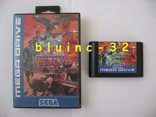 Advanced Military Commander Sega Mega Drive Megadrive Genesis English language