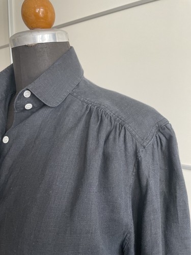 Camicia lino blusa vintage - di,