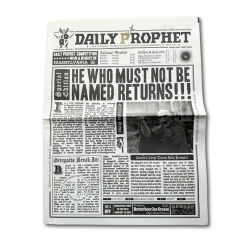 The daily prophet newspaper - daily,