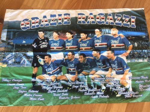 Sampdoria calcio bandiera - u.c.,