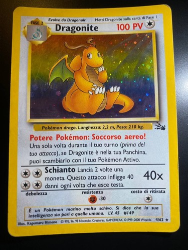 Dragonite holo very rare fo - holo, (fo