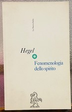 FENOMENOLOGIA DELLO SPIRITO.,