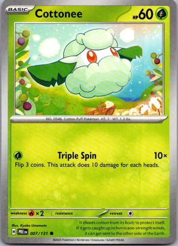 Cottonee common evoluzioni - sv:,