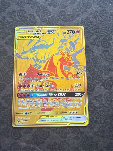 Reshiram charizard gx sm247 - gx,