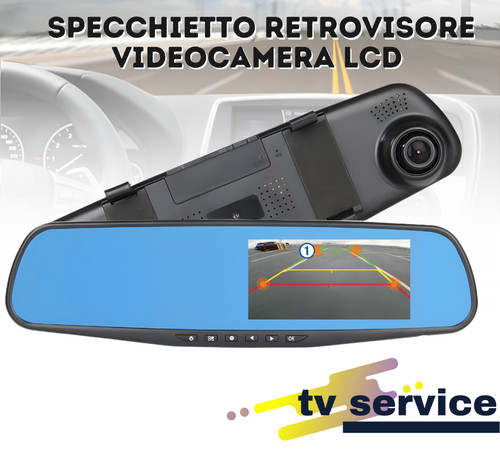 Specchietto retrovisore lcd - specchietto,