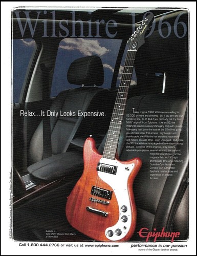 Epiphone wilshire 1966 - epiphone,