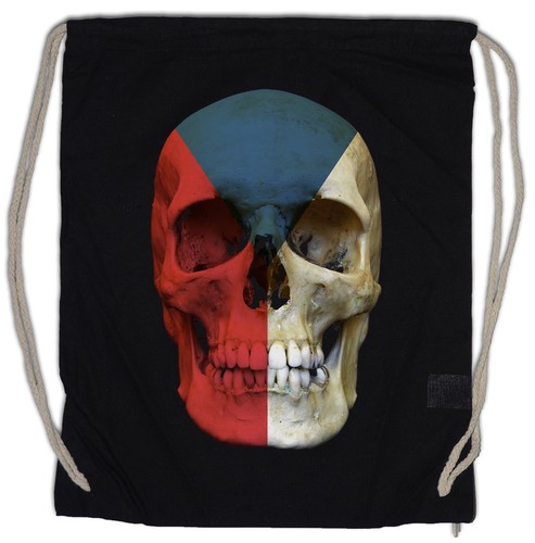Classic cechia skull flag - cechia,