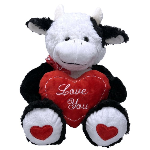 Mucca 50cm grande peluche con - peluche,