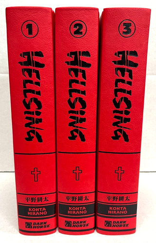 Hellsing deluxe set manga - hellsing,