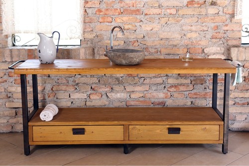 Mobile bagno industrial - industrial, legno