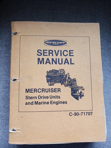 Mercury marine service manual - mercury,