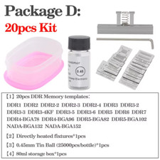 BGA Reballing Stencil Jig DDR