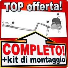 Scarico Completo per SUZUKI JIMNY 1.3 80/82CV 1998-2004 Marmitta