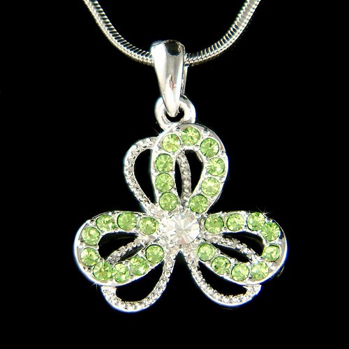 Quadrifoglio in swarovski - quadrifoglio,