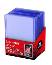 25 Regular Toploader Ultra Pro