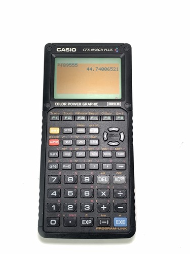 Casio cfx 9850g - cfx-9850g, calcolatrice