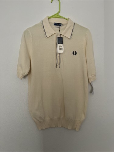 Fred perry broken tipped ecru - fred,