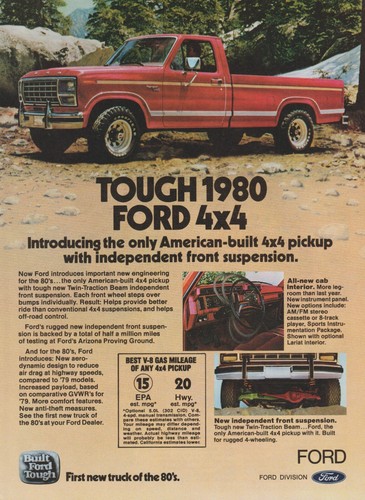 Camion pickup ford - pickup, 1980