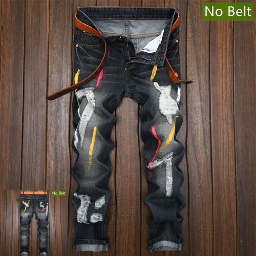 Uomo strappato jeans - uomo,