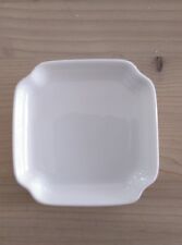 Richard Ginori set 10 piattini cm 9 porcellana bianca