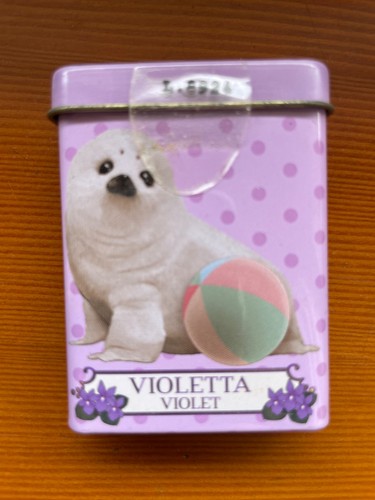 Scatola latta pastiglie - latta,