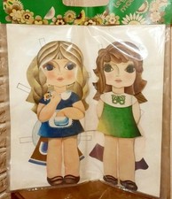 Set vintage di bambole di