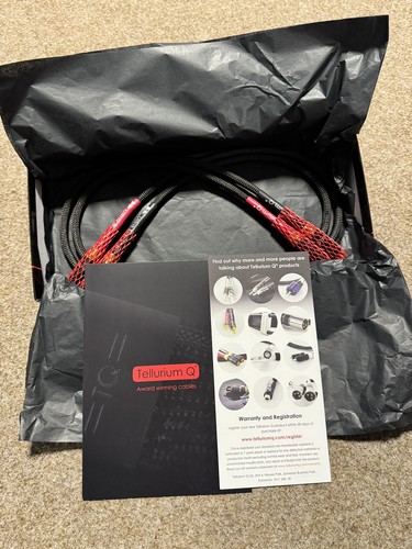 Tellurium ultra black rca - q,