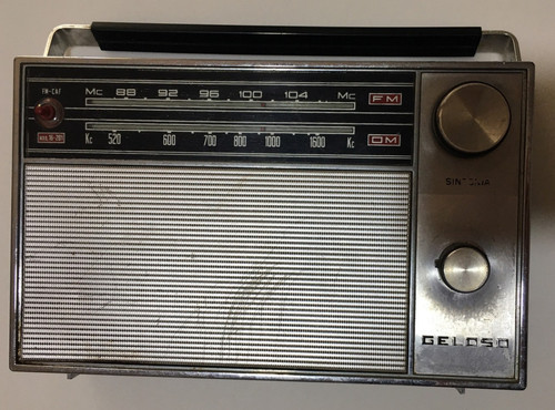 Vintage radio geloso modello - vintage,