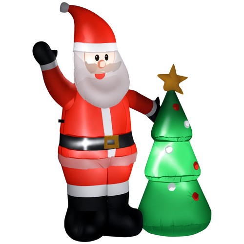 Babbo natale gonfiabile 150cm - natale,