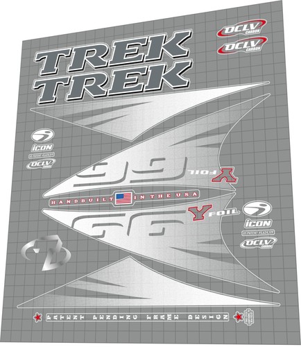 Set decalcomanie trek foil - set,