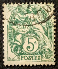 Francia 1900 Mi90 Allegoria