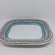 RICHARD GINORI MONDOVÌ PIATTO PORTATA GIÓ PONTI FIORI GHIRLANDA GHIRLANDINA