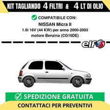 Tagliando per NISSAN Micra II