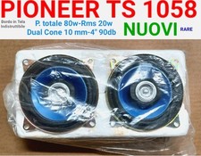 CASSE Stereo Hi Fi WOOFER TWEETER PIONEER TS 1058 90db NUOVI Altoparlant Speaker