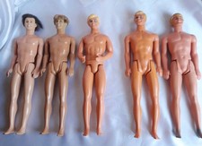 Lotto Ken Barbie, 5  Pezzi Con Diffeti. Mattel Anni 80/90.