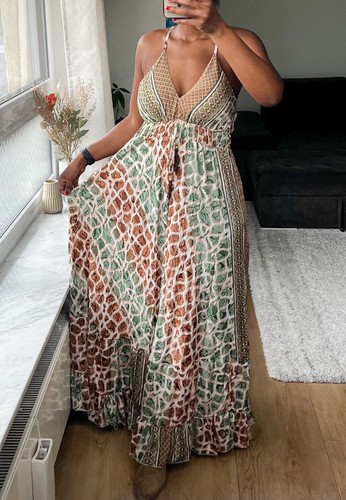 Maxi abito donna - boho, madrid