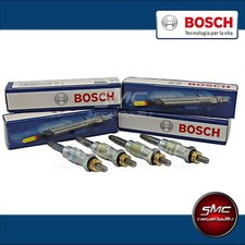 KIT 4 CANDELETTE BOSCH FIAT