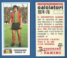 Figurina calciatori panini - figurina,