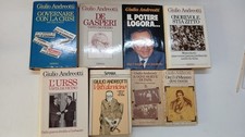 Giulio Andreotti - Lotto di 8 libri
